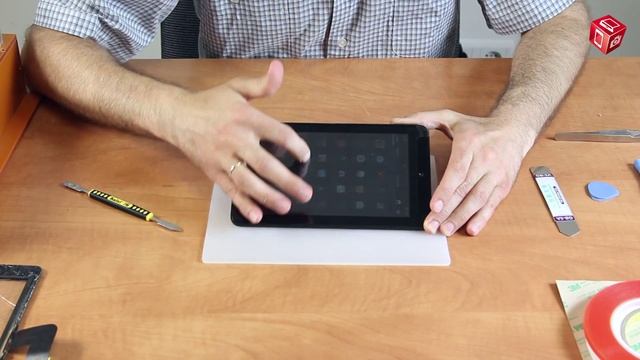 Як правильно встановити сенсорний екран в планшеті ASUS me173 смотреть онлайн