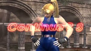 Virtua Fighter 4 - Sarah Bryant (Game Over & Continue)