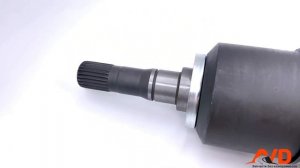 Привод в сборе ЛЕВЫЙ короткий Нива 4х4, ВАЗ 21213, 21214, 2131, 2123 Шевроле на 24 шлица без АБС