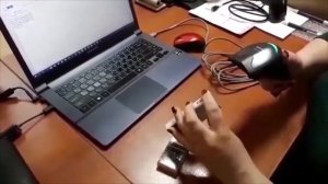 2D cканер штрих кода Mindeo MD6600  тест на скорость