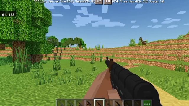 НОВЫЙ МОД НА КЛАССНОЕ 3D ОРУЖИЕ INSARE'S WARFARE ДЛЯ МАЙНКРАФТ смотреть онлайн