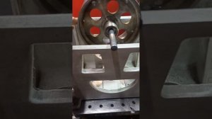 Балансировка шкива на гриндер.