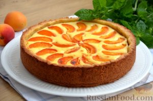 Абрикосы в пироге - сочность, польза и летние нотки!
ТАРТ С ТВОРОГОМ И АБРИКОСАМИ