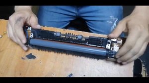 Жуёт бумагу.. Заміна термоплівки Hp M1005 MFP. Ремонт печки замена термосмазки, замена термоплёнки.