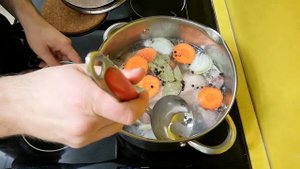 Как приготовить Домашний Куриный Бульон