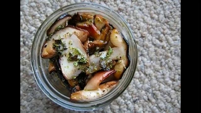 Белые грибы соленые со сливочным маслом на зиму смотреть онлайн