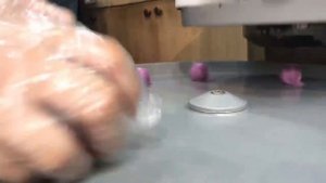 Изготовление рисовых лепешек. Сеульская уличная еда