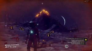 Как отсканировать гигантского червя в No Man Sky?