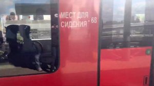 Прибытие Эс2г 068 (МЦК против часовой стрелки) на станцию Новохохловская.