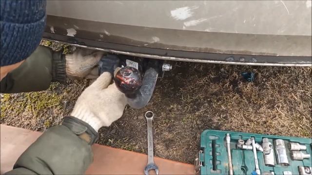 Отличный способ защитить розетку фаркопа от воды. смотреть онлайн