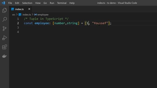 [Arabic] TypeScript : #06 - Tuples