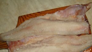 Пикша под маринадом