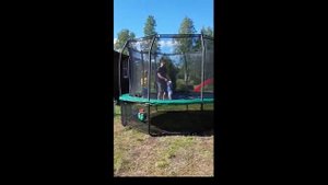 Батут каркасный UNIX Line SUPREME GAME, диаметр 488 см