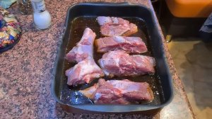 баранья лопатка в духовке 200 +