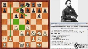 Шахматы. Михаил Чигорин. ТРОЕ против ОДНОГО!