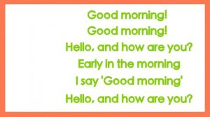 Good Morning Song for Kids (with lyrics) _ The Singing Walrus (1)