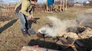 Чем опасно обжигать казан дома. Неудачная попытка обжечь новый чугунный казан.