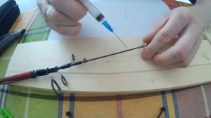 Ремонт спиннинга без потери теста (repair of broken spinning)