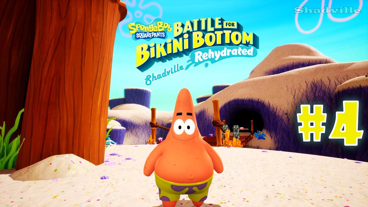 Солнечная Лагуна Гу ☀ SpongeBob SquarePants Battle for Bikini Bottom Прохождение игры #4