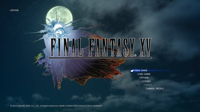 Final Fantasy XV Title Screen (PS4, Xbox One) смотреть онлайн