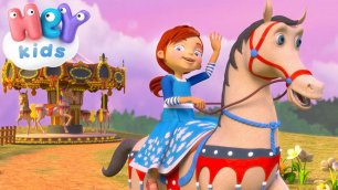 Era Uma Vez Um Cavalo  Musica infantil animada - HeyKids Português