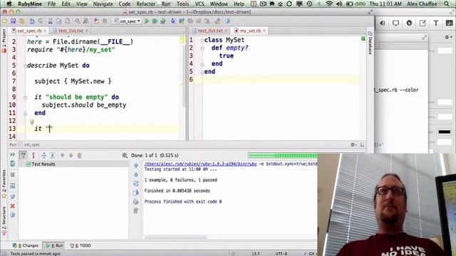 Test-Driven Interlude: Test-Driving a Set in Ruby with RSpec смотреть онлайн