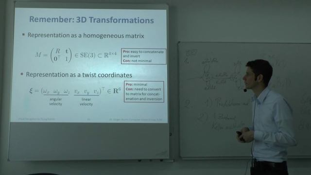Lecture 7: Visual Navigation for Flying Robots (Dr. Jürgen Sturm) смотреть онлайн