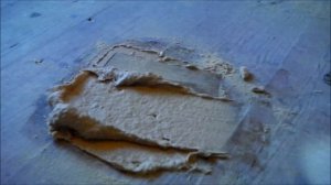 How do you fill a wood floor after sanding