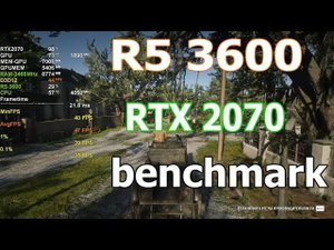 Red Dead Redemption II Ryzen 3600 RTX2070 MSI 16GB DDR4 3466 Asus X470 Prime Bios 5220