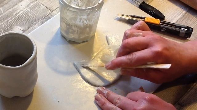 AIR DRY CLAY Fox Pot - Home Decor Plant Pot смотреть онлайн