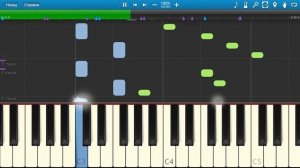 Три поросёнка (Нам не страшен серый волк) (на пианино Synthesia)