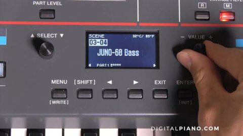 A Quick Overview - Roland JUNO-X (visuals only) | Digitalpiano.com