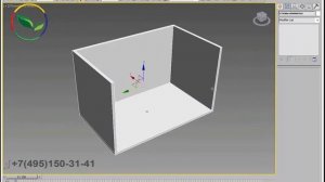 Создание простого интерьера и наполнение его мебелью в 3ds Max