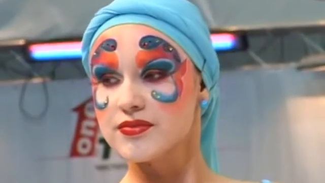 Фантазийный макияж и боди-арт смотреть онлайн