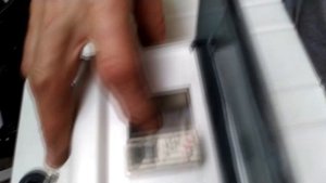 Перосъемная машинка с асинхронным двигателем от стиральной машины