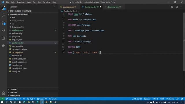 Dockerize Angular App for Dev смотреть онлайн