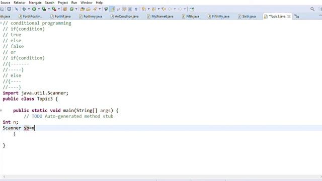 class-7 Conditional Programming смотреть онлайн