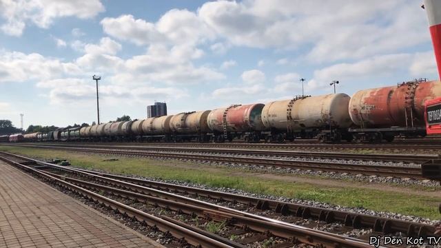 ТЭП70-0347 с поездом Вильнюс - Клайпеда - Вильнюс