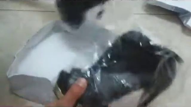 Посылка из Китая . Женские ботинки на высоком каблуке смотреть онлайн