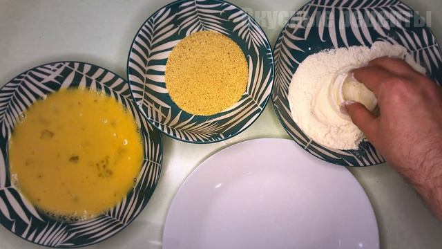 Луковые кольца с моцареллой! Луковые кольца к пиву! Как приготовить луковые кольца