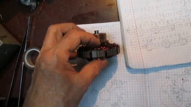 Перемотка автомобильного вентилятора. смотреть онлайн