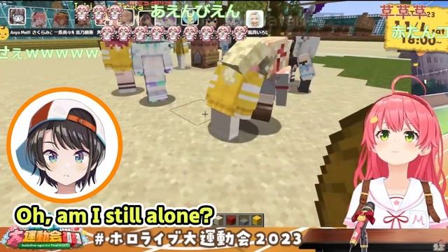 Hajime thinks she is alone and reacts in an interesting way.【Hololive | Eng Sub】 смотреть онлайн