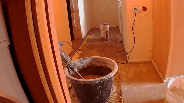 Стяжка+наливной пол своими руками смотреть онлайн