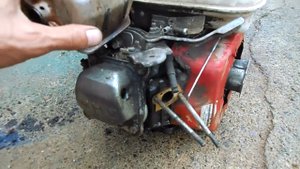 Moтор Honda  GX160 купил полный хлам