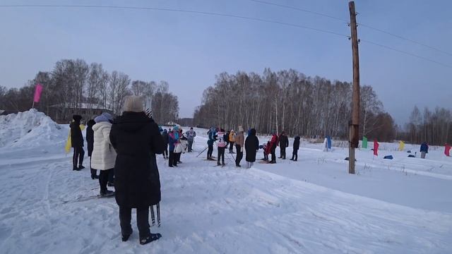 Праздник Севера Мыс - 2022. 3 часть. лыжные старты смотреть онлайн