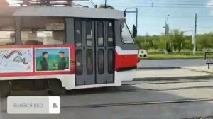 Скоростные трамваи Волгограда ?2022   (VolgoTrams)13 маршрут.