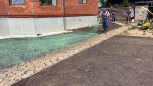 Гидроросев газона в Московской области