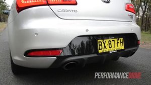 2014 Kia Cerato Koup Turbo 0-100km/h and engine sound