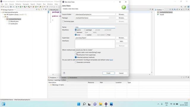 Java tutorial for beginners || Why Java doesn't support Multiple Inheritance || Multiple Inheritanc