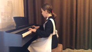 Черни-Гермер Этюд №45 .Сланова Анна - 3 класс. Преподаватель Агузарова Н.В.